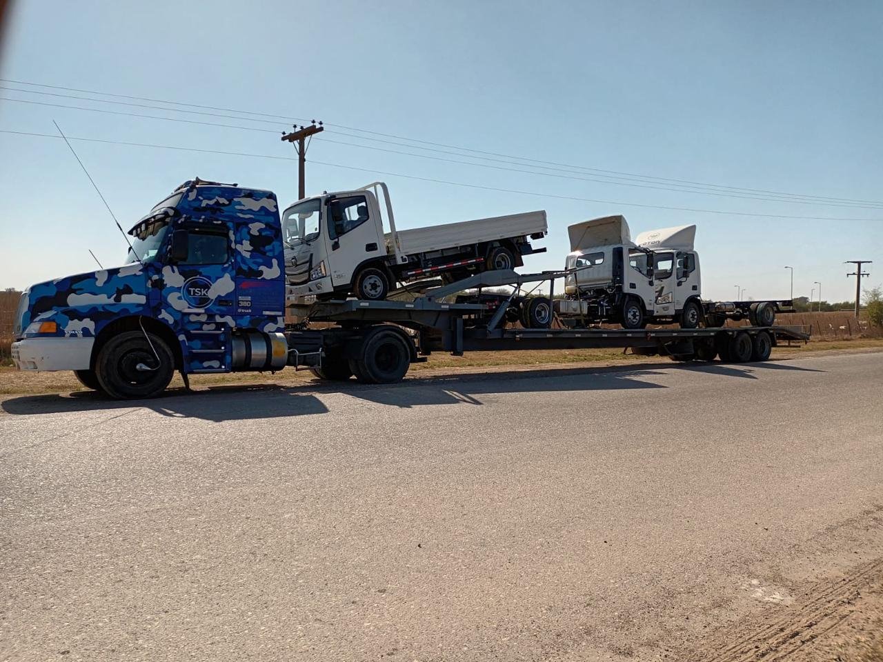 Transporte TSK. Traslado de autos, traslados mosquitos, gruas, bateas